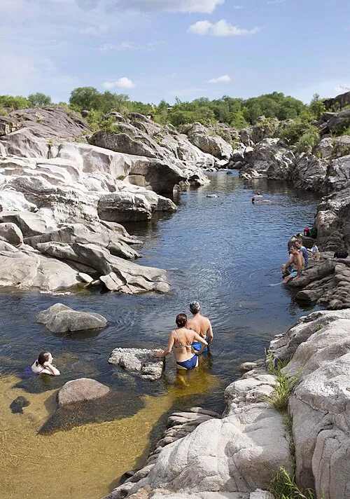 Balneario Los Elefantes en Mina Clavero